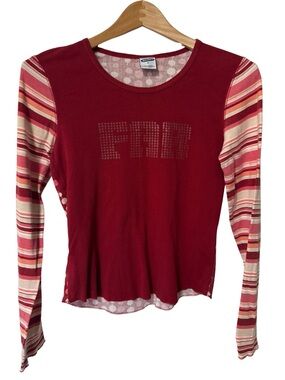 FAB long sleeve Y2K shirt